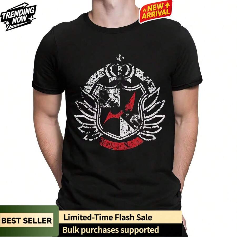 Men T-Shirts - 黑色 - 查看 1