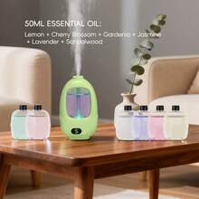 Smart Home Aromatherapy Diffuser, Wall-Mounted & Desktop Dual-Use Fragrance Diffuser, 9 Adjustable Mist Modes, Digital Display, One-Touch Control, Fine Mist Diffusion, Compatible With Various Essential Oils, Suitable For Bedroom, Living Room, Office, Hotel And Other Spaces, Portable And Easy To Place, Ideal For Holiday And Daily Practical Gift - 1PC - View 21