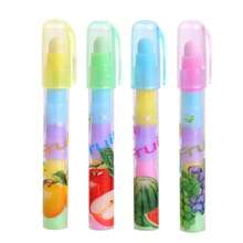 Creative Detachable 5-Section Fruit Eraser, Bullet-Shaped Eraser, Cleans Cleanly, Back To School Essential, Portable Eraser For Art Sketching - A - View 5