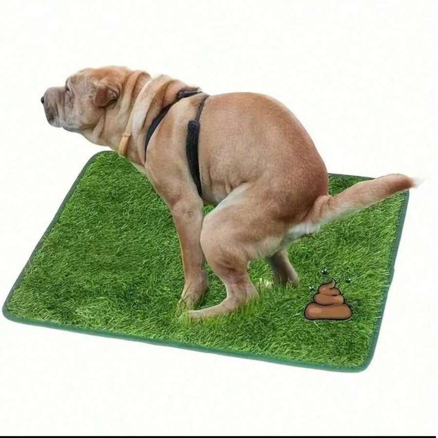 Artificial Grass Dog Pee Pad, Indoor/Outdoor Universal Dog Pee Mat, Simulated Grass Dog Pee Pad - View 1
