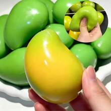 Korean Popular Temperature-Sensitive Mango Building Block DIY Handmade Squeeze Ball Slow Rebound Stress Relief Toy - Multicolor - View 3