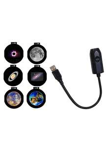 GLANBERT Ultra HD Car Projector Starry Night Light Projector, USB Starry Light, With 360° Gooseneck And Dimmable Function, Suitable For Bedroom Ceiling Decoration - Creative Projection Lamp - View 13