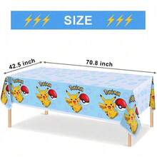 1/3/5pcs Party Tablecloths And Table Covers, Suitable For Indoor And Outdoor Party Supplies, Birthday Party Decorations, Party Supplies And Accessories - Multicolor - View 8