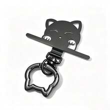 1pc/3pcs 2-In-1 Stainless Steel Phone Lanyard Clip 360° Rotating No-Tangle + Cute Cat Head Spring Ring, Durable Metal Connector, Card, Washer, Phone Accessory Connector, Fixed Hook, Fixed Bracket, Compatible With Crossbody Strap, Wrist Strap And Phone Chain, Universal Phone Accessory - Multicolor - View 14