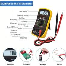 Kit De Herramientas De Soldadura 60W Con Cautín Y Multímetro Digital Ajustables - Tipo de Enchufe A USA (110-127V) - Ver 7