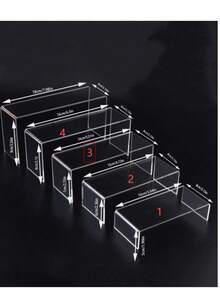 Thick Transparent U-Shaped Multi-Tier Dessert Display Rack, Food Display Shelf, Multipurpose Transparent Storage Rack (Can Be Used To Display Small Figurines And Perfumes), Cosmetic Storage Rack, Cake Display Cabinet - Clear - View 16