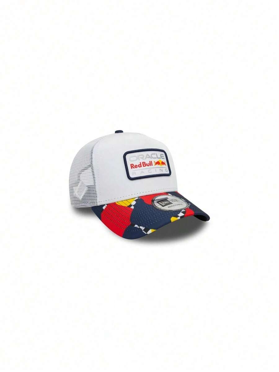 Red Bull Racing Abstract EF Trucker Cap, White, 2025 - White - View 1