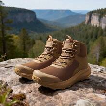 Men Military & Tactical Boots - Camel - View 1