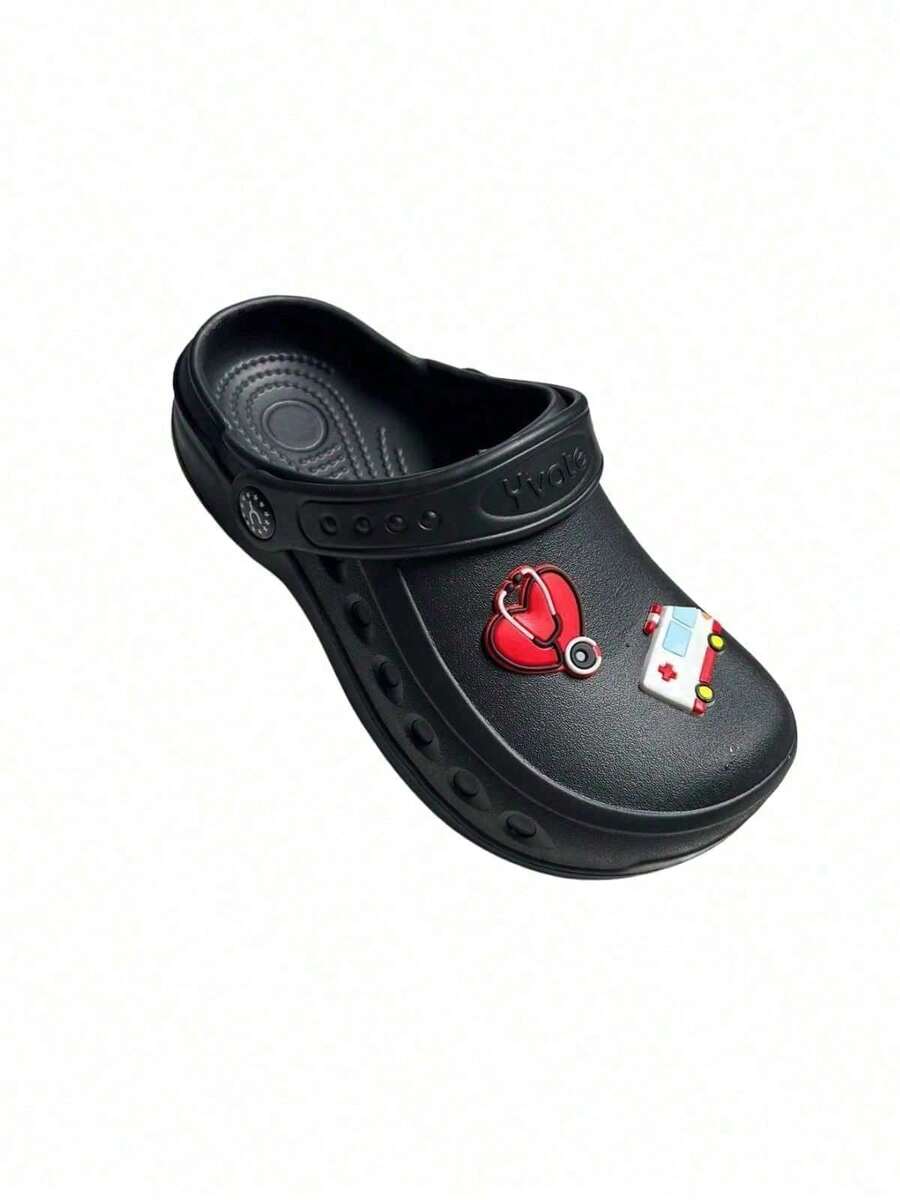 Men Clogs - Siyah - Görünüm 1