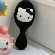 Hello Kitty Detangling Hairbrush By Sanrio - 1pc Portable Air Cushion Comb With An Adorable Cartoon Design And A Massage Feature For Effortless Styling - Multi-color - View 6