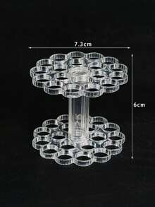 2/1pc Multi-Hole Flower Arranging Tool, For Fixing, Floral Kit, Spiral Vase Positioning Bracket, Home And Wedding Floral Decoration Bouquet Fixing Tool - Multicolor - View 12