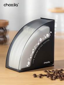 choxila Coffee Filter Holder Storage Box, Coffee Filter Paper Container With Dustproof Flipping Cover, Filter Paper Dispenser Rack For Coffee Shop/Home/Office, Capacity Of 150pcs Cone Coffee Filters - Filter Paper Box - View 7