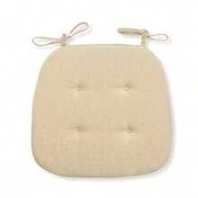 1PC Universal Thickened Linen Dining Chair Pad, Breathable All-Season Horseshoe Shaped Seat Cushion For Home And Student - one-size - View 11