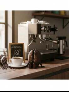 3/1pc Exquisite Movable Coffee Cup, Cute Coffee Bean, Moka Pot, Chocolate Mini Model Decoration, Suitable For Cafe, Living Room, Bedroom, Study, Bar, Home Decor, Leisure And Cozy Atmosphere Fashionable Display Model - / - View 10