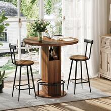 Furniture Brown Mid-Century Retro Multifunctional Modern Made Of Wood - Walnut - 查看 2