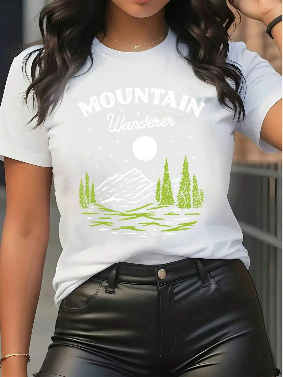 Women T-Shirts - 白色 - 查看 1
