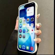 Magnetic Shockproof Phone Case Compatible With IPhone, Large Opening Full Camera Lens Protection, Matte Wavy Pattern Anti-Fingerprint Protective Cover, Compatible With Wireless Charger, Designed For Women, Suitable For IPhone 18/Ultra/17/16/15/14/13/12 Series - Purple - View 7