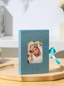 100-Pocket Photo Album, Linen Cover, Suitable For Wedding, Family, Anniversary, Holiday, Gift - Multicolor - View 9