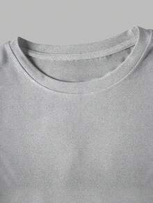 Custom Women's Long Sleeve T-Shirt - Add Your Text, Customize Your Text/Message/Birthday Wishes. Personalized Text Customization Sports - Light Grey - View 3