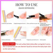 MSRUIOO 1pc 8ml Quick Extension Nail Gel Polish , Glitter Sequins Builder Gel Varnish For Finger Extend , UV LED Cured, Long Lasting Nails, Semi Permanent Soak Off Nail Extension Gel For Manicure Home And Salon Nail Supplies - Multicolor - View 7