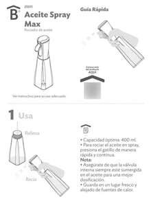Aceite Spray Max Betterware, Rociador de Aceite - Ver 4