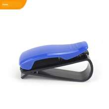 1pc S-Shaped Car Visor Glasses Holder, Multifunctional Fashion Glasses Clip, Car Interior Ticket & Card Holder Accessory - Car Air Vent Storage - View 4