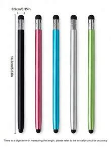 2-In-1 Dual-Tip Capacitive Stylus Pen, Universal Stylus Compatible With IPad, Android Phones And Tablets, Fine Tip Stylus For Digital Art, Painting, Sketching, Writing And Office Use - View 10