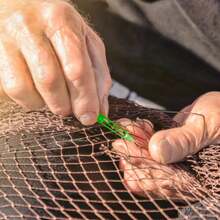 Random Color Durable Plastic Fishing Net Weaving Shuttle Needle For Hand Mending And Knotting Repair Tool, Portable Net Maintenance Accessory For Fishing - Multicolor - View 9