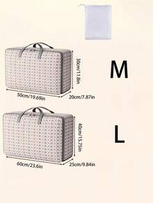 Large Capacity Clothes Storage Bag Foldable Storage Box For Men And Women Protable Moving Bag Quilt Clothes Storage Bag Home Room Decor Storage Orangizer Car Travel Dorm Bathroom Apartment Back To School Essentials Accesssories - Multicolor - View 10