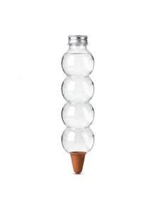 New 2pcs/Set Large Capacity Automatic Watering Device, Transparent Self-Absorbing Water Ball With Clay Spike, Slow Release Drip Irrigation Plug For Potted Plants, Home Gardening Hands-Free Watering Tool - Multicolor - View 9