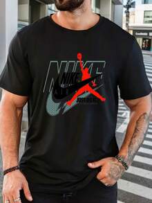 Men T-Shirts - Black - View 8