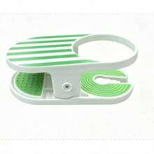 2/1 pieza Soporte universal para bebidas con clip, soporte lateral para tazas de bebidas, adecuado para playa, camping, oficina y otras ocasiones, artículos esenciales para vacaciones, piscina inflable, accesorios de baño, piscina, artículos esenciales para vacaciones, accesorios de piscina - Multicolor - Ver 9