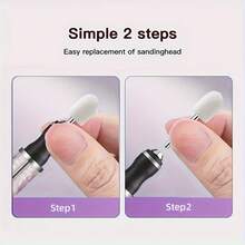 Rechargeable Electric Nail Drill Machine, Portable Pen Nail File Kit, Professional Manicure Pedicure Tool For Acrylic Gel Nails, Nail Polisher For Home & Salon - Multicolor - View 6