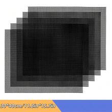 3/5pcs Non‑Stick BBQ Grill Mesh Mat, Reusable Heat Resistant Grill Mat, Cuttable Barbecue Mesh Sheet For Outdoor Picnic Camping Grilling Accessories - Multicolor - View 15