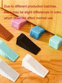 3Pcs 2cm/0.79in Silicone Door Stopper - Anti-Collision, Anti-Slip, Suitable For Home And Office Use, Protect Wall, For Door Gaps Less Than 0.79in - Multiple Styles - View 13