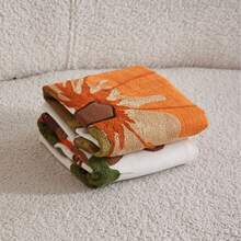 LCUHPCL American Vintage Autumn Thanksgiving 3D Pumpkin Embroidery Pillow Case, Home Decor Suitable For Sofa, Living Room, Bedroom, Party And Various Environments - Burnt Orange - View 4