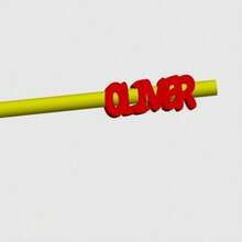 Personalized Pencil Caps | Customized Name Pencil Caps | 3D Printed School Supplies - Multicolor - View 4