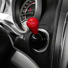 Diamond Patterned Retro Joystick Style One Key Start Lever Cover, Metal Scratch Resistant Engine One Key Start Button Protective Cover, Fashionable Car Interior Modification Accessories, Ideal Gift For Car Enthusiasts, Halloween Gift, Christmas Gift - A - View 10