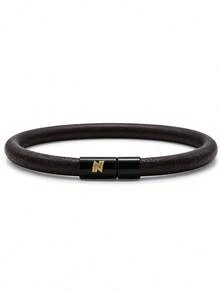 diffone Gelang Tali Lilin 6mm Buatan Tangan Bergaya, Warna Hitam, Mudah Dikaitkan, Gelang Lengan Pria untuk Pesta, Perhiasan Pria - Gelang tali lilin pria - View 7