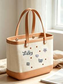 Ensemble exquis de 10 pièces de breloques pour chaussures, breloques personnalisées de luxe léger, décoration pour chaussures et sacs à main, excellent cadeau - Multicolore - Voir 4