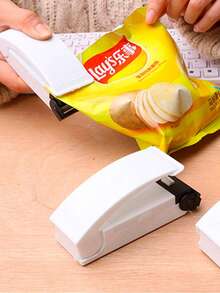Mini Seladora Portátil De Plástico Para Lacre De Embalagens. - Visão 6