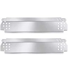 Criditpid - Piezas de repuesto para Nexgrill 720-0864, 720-0864M, 720-0830H, 720-0888N, 720-0888, 720-0896B Grill, placa de calor de acero inoxidable, quemador de llama para Nexgrill 2 quemadores 720 - Multicolor - Ver 2