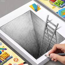 48 Lembar Halaman Mewarnai Ilusi Optik 3D, Cocok Untuk Pemula, Buku Aktivitas Seni Melatih Imajinasi Spasial, Tantangan Otak Penghilang Stres, Hadiah Kerajinan Melukis Untuk Anak-Anak dan Dewasa - MultiWarna - View 2