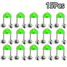 5/10/15/20/25/30Pcs Clip-On Double-Sound Fishing Alarm Bells, Suitable For Fishing Rods, Sea Fishing Rods, Fishing Use, Battery Not Included - A - View 15