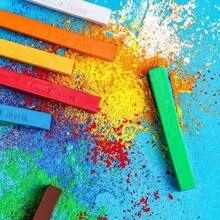 Portable Soft Pastel Art Set, 12/24/48 Colors High-Quality Pastel Sticks, Vibrant & Smooth Hues For Outdoor Sketching And On-The-Go Art Creation - Color Powder Stick Set - View 3