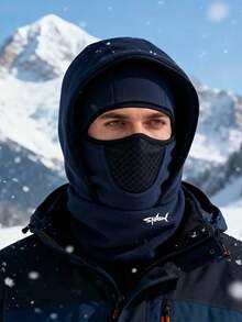 1 buah Topi Balaclava Multifungsi Motif Hiu Musim Gugur/Dingin, Penutup Kepala Hangat, Unisex, Cocok Untuk Pemakaian Sehari-hari Dan Bersepeda di Luar Ruangan - MultiWarna - View 10