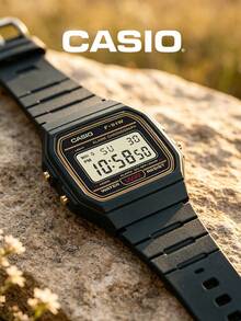Casio Unisex Translucent Blue Digital Watch With Resin Strap, Electronic LCD Display, Retro Vintage Wristwatch, Suitable For Anniversary Gift And Fashion Accessory - one-size - View 8