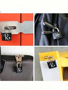 Metal Mini Padlock With 2 Keys, Mini Combination Lock, No Assembly Required, Waterproof, Luggage Lock With Keys, Locker Lock Small Luggage Padlock, Suitcase Lock Metal Key Padlock, Suitable For Luggage, Pencil Case, Backpack, Travel Accessories, School Gym Locker, Sports Locker, Fence, Toolbox, Graduation Season, Back To School, Teacher's Day Gift - Multicolor - View 7