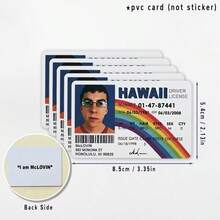 1pc McLovin Plastic ID Card - Hawaii Driver's License Style - Novelty Gag Prop, Waterproof And Compact, Suitable For Parties, Halloween, Christmas, Back To School, Also Can Be Used As A Learning Aid - Single Piece - View 16