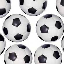 12pcs Mini Sports Balls (Soccer, Basketball, American Football, Baseball) Squeezable Foam Material - Multicolor - View 6